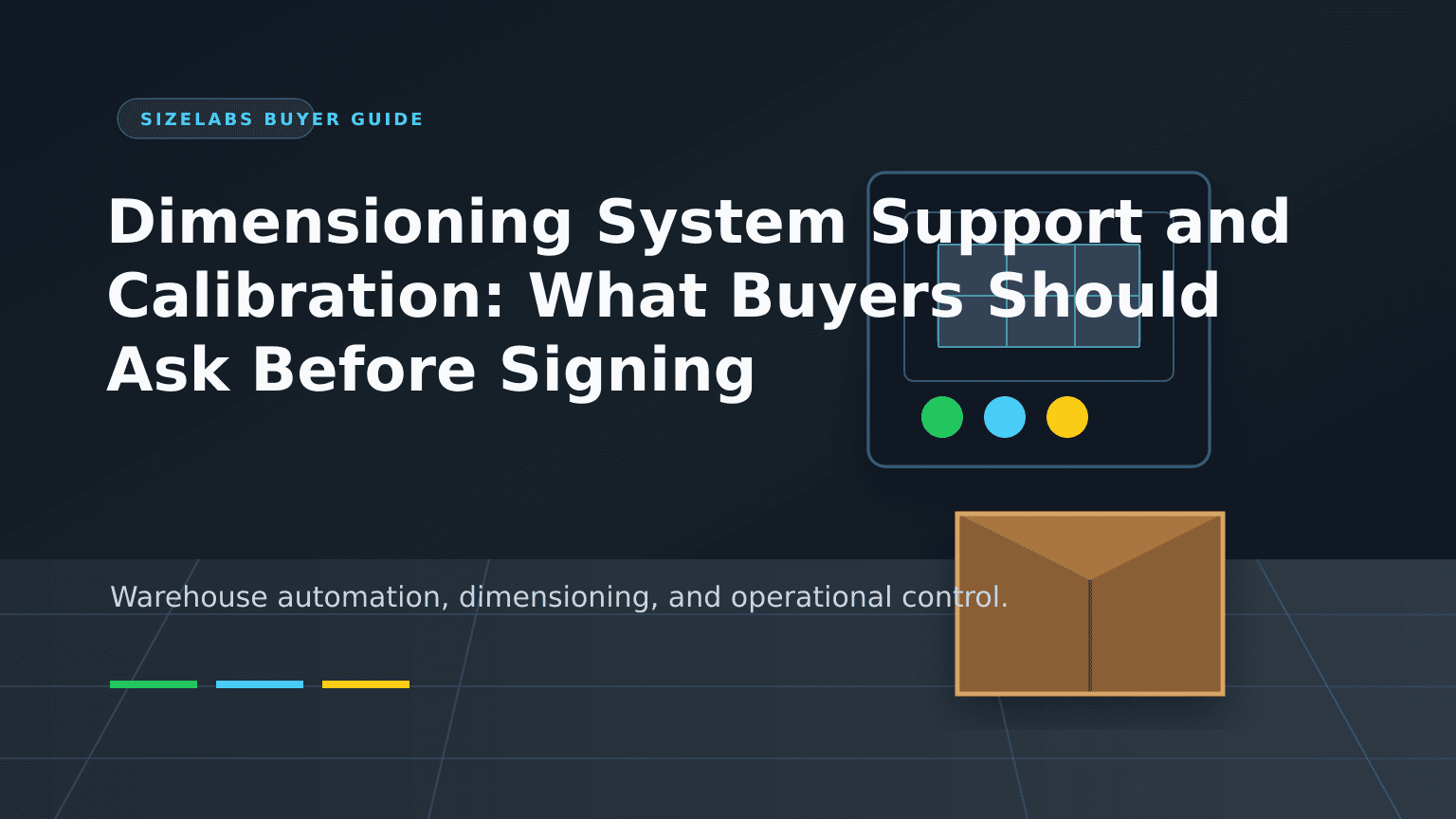 Dimensioning System Support and Calibration: What Buyers Should Ask Before Signing