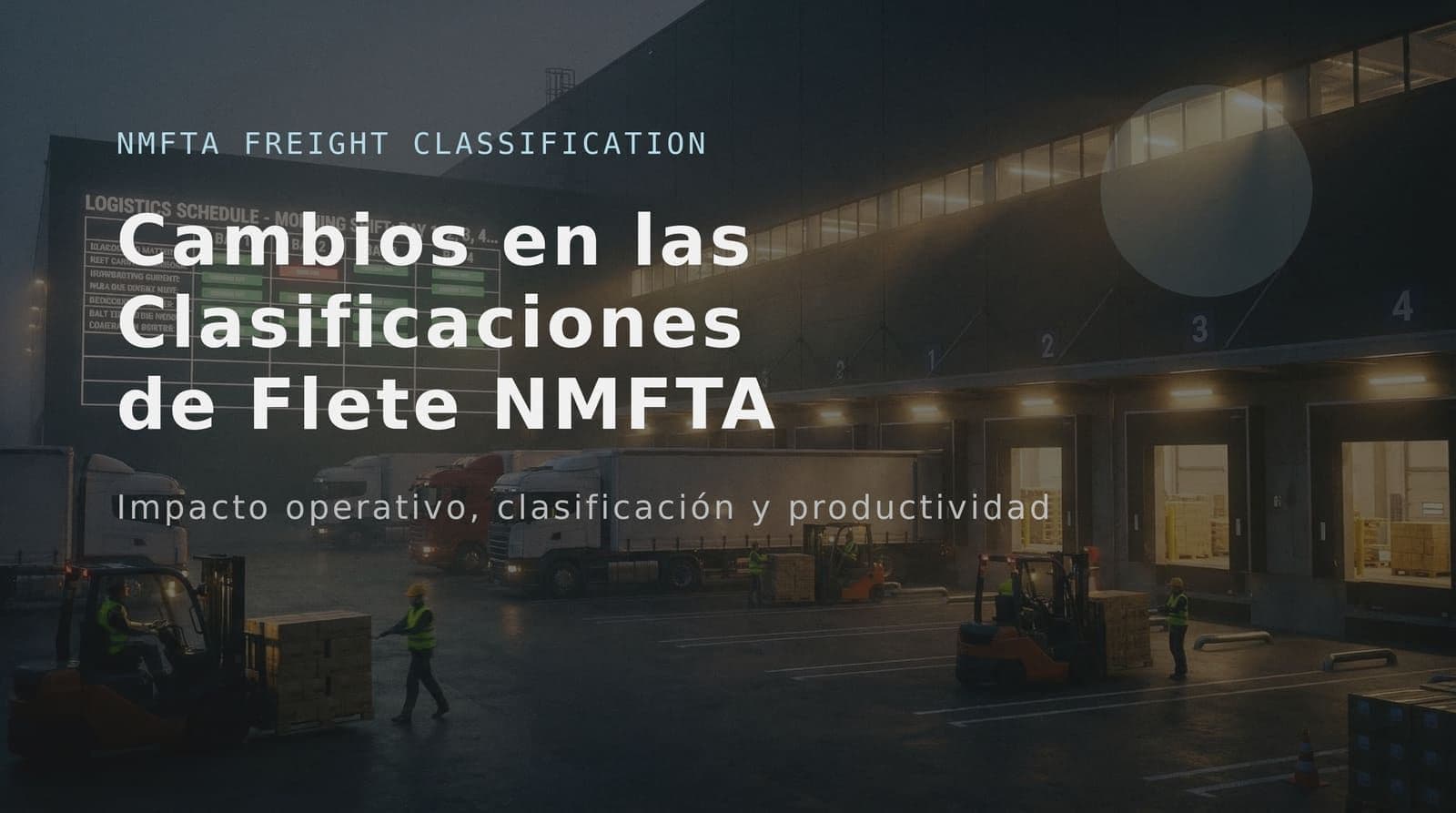Cambios en las Clasificaciones de Flete NMFTA: Impacto Operativo y Cómo Proteger la Productividad de tu Bodega