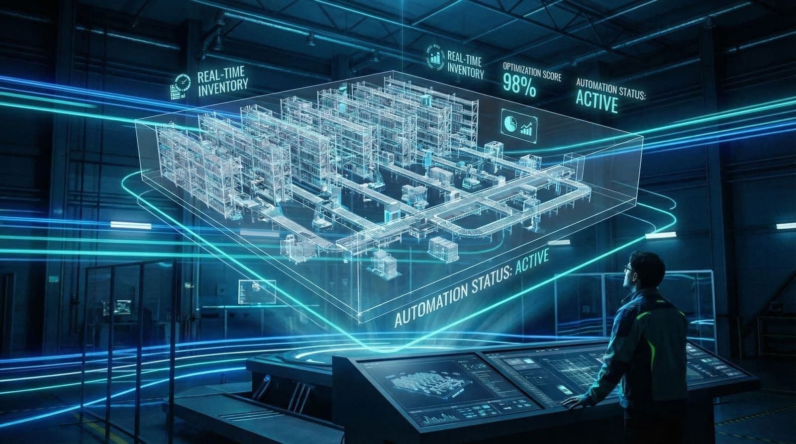 Gemelos Digitales en el Almacén: La Tecnología que Está Transformando la Logística en 2026