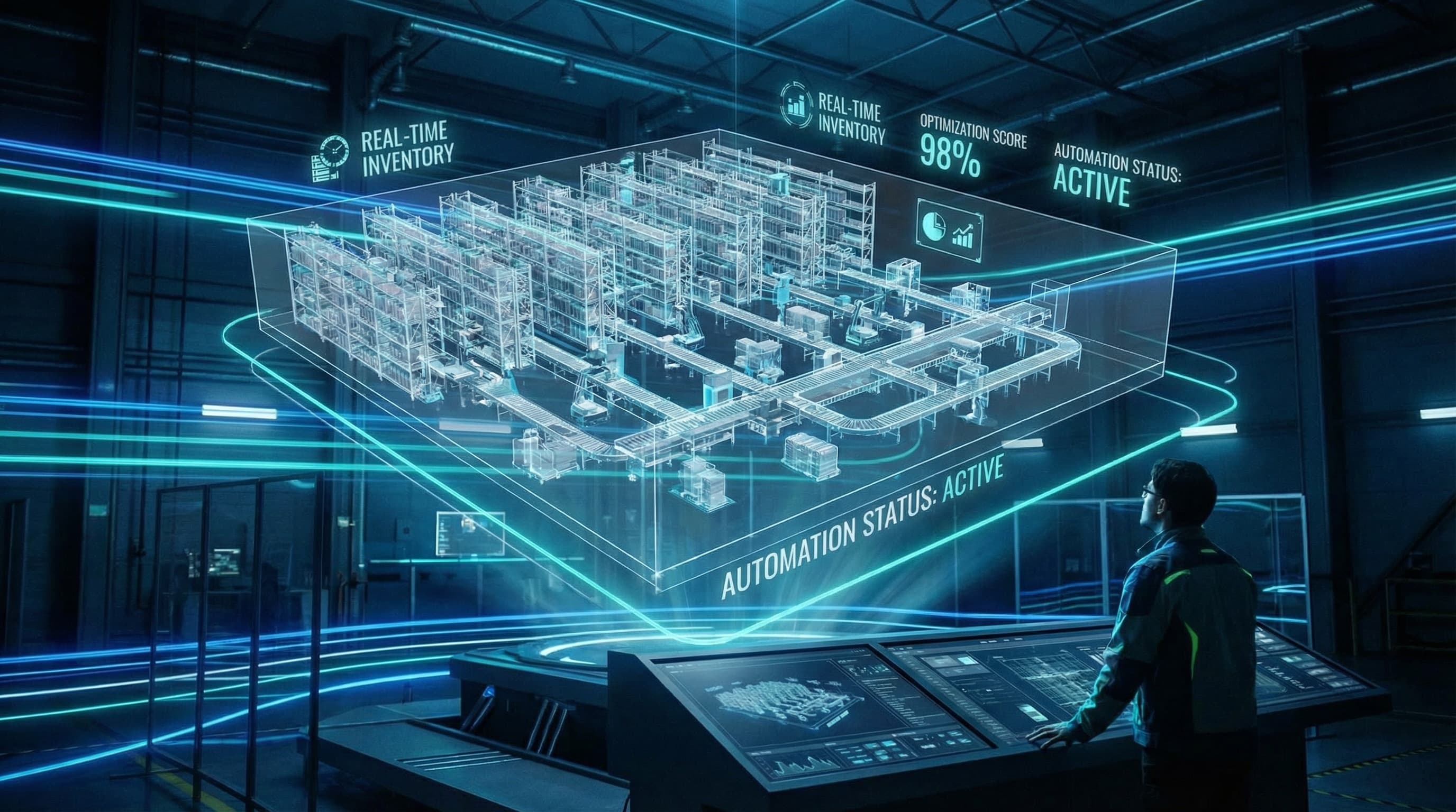 Gemelos Digitales en el Almacén: La Tecnología que Está Transformando la Logística en 2026