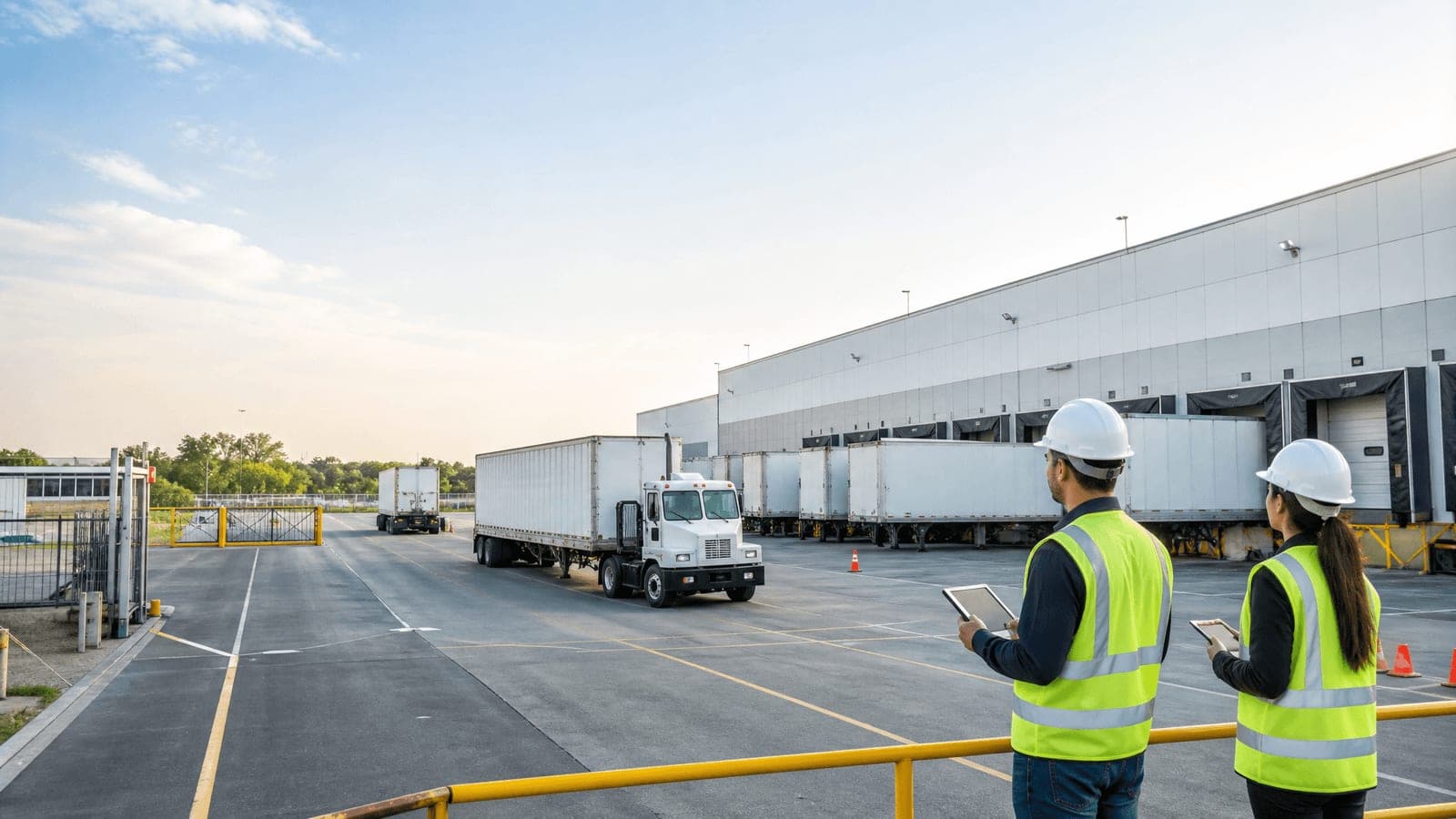 Gestión de Yard en Almacén: Cómo Controlar Trailers Antes de que Saturen el Dock