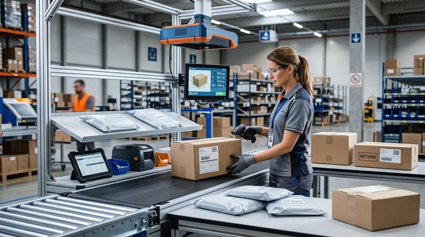 How to Choose a Dimensioning System for Returns and Reverse Logistics