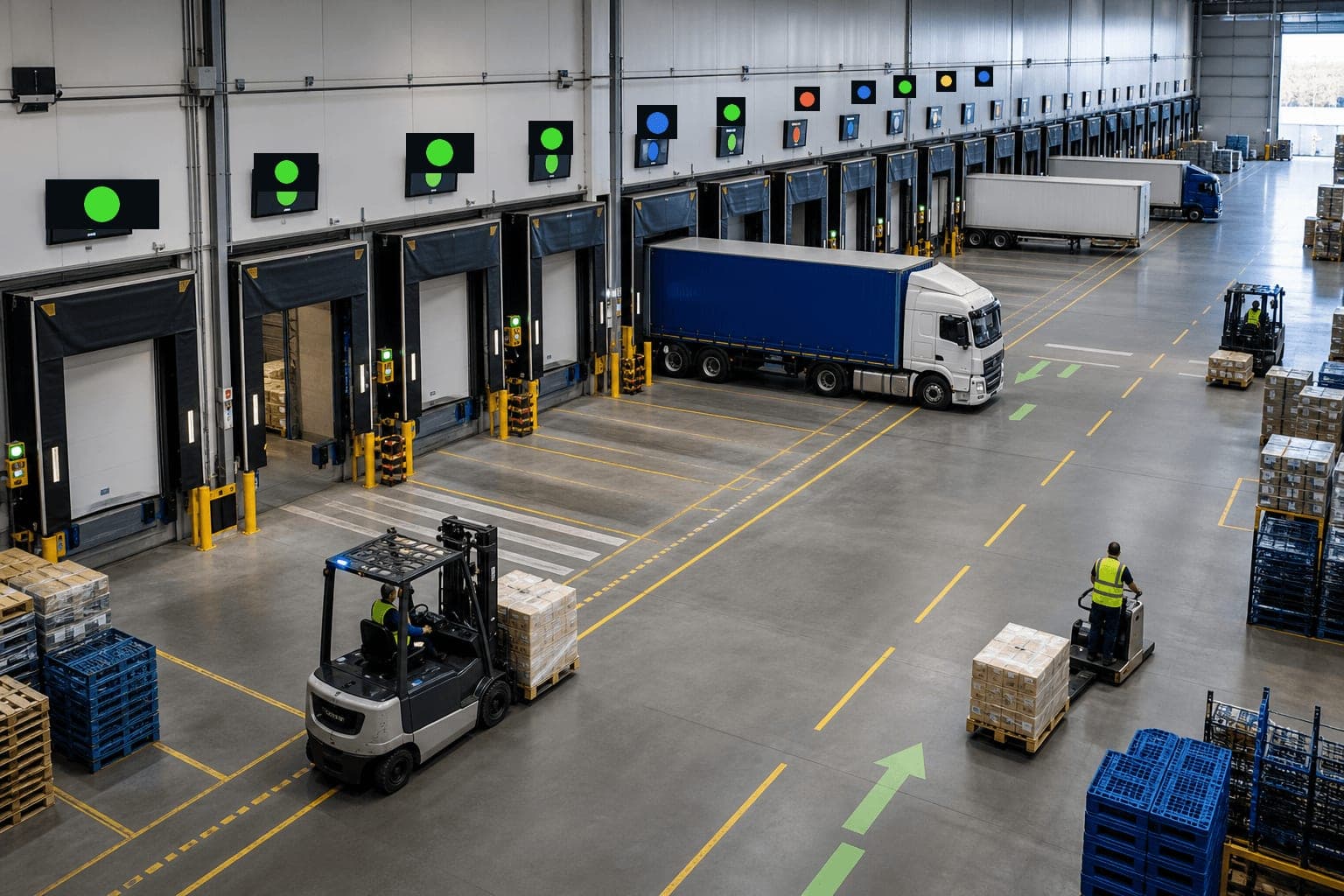 Warehouse Dock Door Utilization: How to Keep Doors Moving Without Adding Space