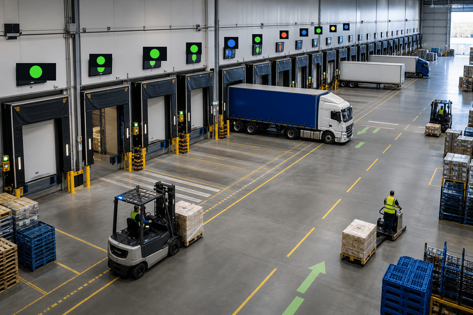Warehouse Dock Door Utilization: How to Keep Doors Moving Without Adding Space