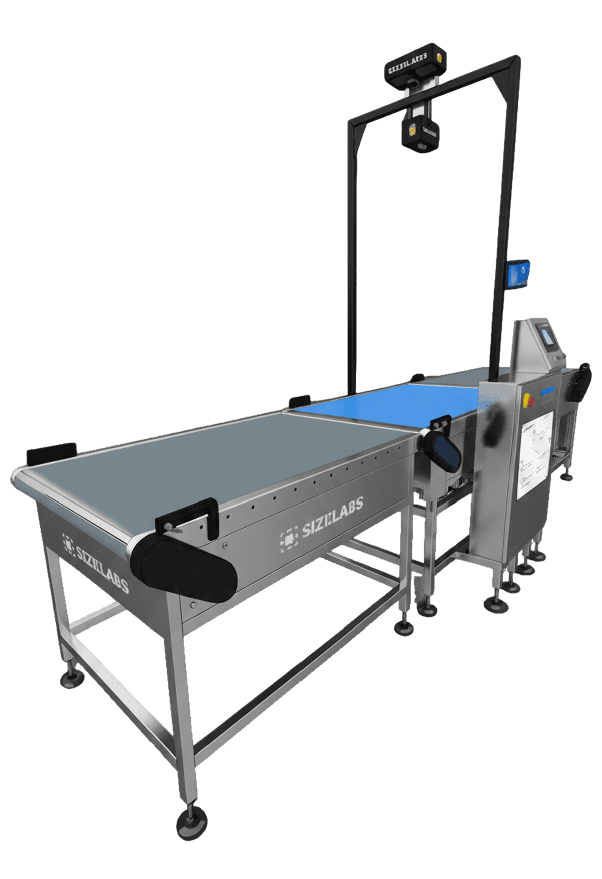 Wilkins Move Dimensioner conveyor system